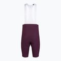 Férfi kerékpáros rövidnadrág Rapha Brevet Element Cargo Bib Shorts plum/white 6