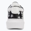 KARL LAGERFELD női cipő Kapri Twin Nft Graffiti fekete-fehér bőr 6