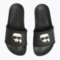 KARL LAGERFELD női flip-flop Kondo 2.0 NFT fekete gumi 4
