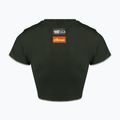 Ellesse női Tweetest Crop sötétzöld póló 2