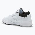 Férfi Lacoste Lineshot kontrasztos gallérú bőr fehér/fekete cipő 3