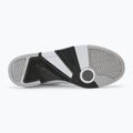 Férfi Lacoste Lineshot kontrasztos gallérú bőr fehér/fekete cipő 4
