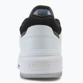 Férfi Lacoste Lineshot kontrasztos gallérú bőr fehér/fekete cipő 6