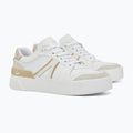Női cipő Lacoste L002 Evo Monograms white / light brown 8