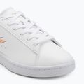Gyerekcipő Lacoste Carnaby Jr white/light pink 7