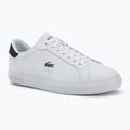 Férfi cipők Lacoste Powercourt white/dark green