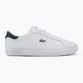Férfi cipők Lacoste Powercourt white/dark green 2
