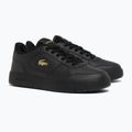 Női cipők Lacoste Court Ace Leather black/gold 2