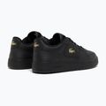 Női cipők Lacoste Court Ace Leather black/gold 3