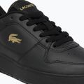 Női cipők Lacoste Court Ace Leather black/gold 6