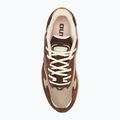 Mizuno Wave Rider Βeta vintage khaki/nyári homok/cseresznye kávé cipő 5