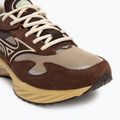 Mizuno Wave Rider Βeta vintage khaki/nyári homok/cseresznye kávé cipő 7