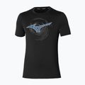 Férfi futópóló Mizuno Core RB Tee black