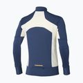 Férfi Mizuno Warmalite Half Zip estate kék futó melegítőfelső 2