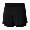 Női tenisz rövidnadrág Mizuno Flex Short fekete 2