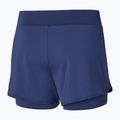 Női tenisz rövidnadrág Mizuno Flex Short estate kék 2