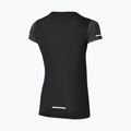 Női futópóló Mizuno Premium Aero Tee fekete 2