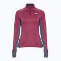 Női futópulóver Mizuno Warmalite Half Zip violet quartz