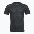 Férfi Mizuno Graphic Trail Tee fekete futó póló