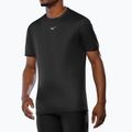 Férfi futópóló Mizuno Core Graphic Tee fekete oni