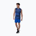 Férfi futópóló Mizuno Core Graphic ujjatlan kék reflex kék 2