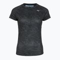 Női futó póló Mizuno Graphic Trail Tee fekete