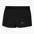 Férfi Mizuno Tech Light Split 1.5" fekete futó rövidnadrág
