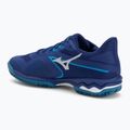 Férfi teniszcipő Mizuno Wave Exceed Light 2 CC bellwether blue/ white/ fjord blue 3