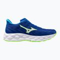 Férfi futócipő Mizuno Wave Sky 8 reflex kék c/fehér/zöld geck 9