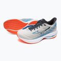 Férfi futócipő Mizuno Wave Rider 28 nimbus cloud/kék pace/igniotion piros 9