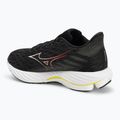 Férfi futócipő Mizuno Wave Rider 28 fekete/fehér/ esti rózsa 3