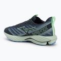 Férfi futócipő Mizuno Wave Rider GTX 2 vintage indigo / neo menta / elöl kék 3