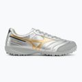 Mizuno Morelia Sala Pro TF férfi futballcipő galaxy ezüst/arany/arany 2