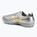 Mizuno Morelia Sala Pro TF férfi futballcipő galaxy ezüst/arany/arany 3