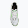 Mizuno Morelia Sala Pro TF férfi futballcipő fehér/neonzöld/galaxy ezüst 5