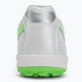 Mizuno Morelia Sala Pro TF férfi futballcipő fehér/neonzöld/galaxy ezüst 6