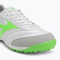 Mizuno Morelia Sala Pro TF férfi futballcipő fehér/neonzöld/galaxy ezüst 7