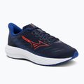 Gyerek futócipő Mizuno Enerzy Rider Jr peacoat/ignitionred/ reflective blue