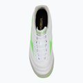 Férfi Mizuno Morelia Sala Elite TF futballcipő fehér/neonzöld/galaxy ezüst 5