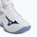 Röplabda cipő Mizuno Wave Dimension Mid fehér/bellwether kék/belairkék 7