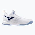 Röplabda cipő Mizuno Wave Dimension Mid fehér/bellwether kék/belairkék 9