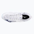 Röplabda cipő Mizuno Wave Dimension Mid fehér/bellwether kék/belairkék 11