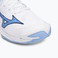 Mizuno Wave Momentum 3 röplabda cipő fehér/balwether kék/bel air kék 7