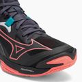 Mizuno Wave Lightning Z8 Mid röplabdacipő fekete/neonlámpa/páva kék 7