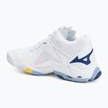 Mizuno Wave Lightning Z8 Mid röplabda cipő fehér/kék/bel air kék/bel air kék 3