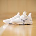 Röplabda cipő Mizuno Wave Luminous 3 fehér/bellwether kék/belairkék 14