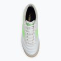 Férfi futballcipő Mizuno Morelia Sala Pro IN fehér/neonzöld/galaxy ezüst 5