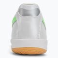 Férfi futballcipő Mizuno Morelia Sala Pro IN fehér/neonzöld/galaxy ezüst 6