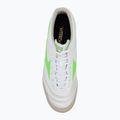 Mizuno Morelia Sala Elite IN férfi futballcipő fehér/neonzöld/galaxy ezüst 5