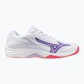 Mizuno Thunder Blade Z fehér/ibolya indigó/kaméleon rózsaszín röplabdacipő 8